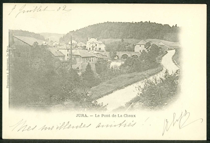 Le pont de la Chaux