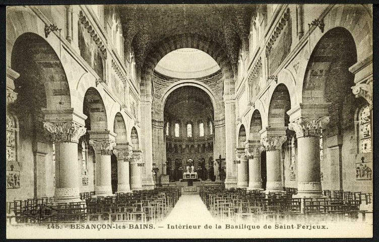 Basilique de Saint-Ferjeux, l'intérieur