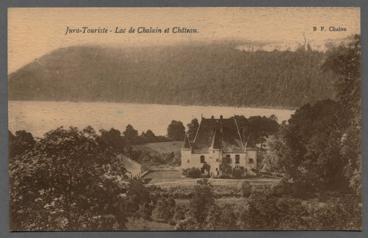 Lac de Chalain et château