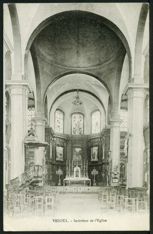 Intérieur de l'église
