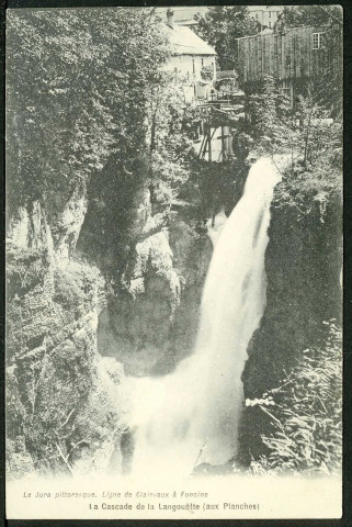 Cascade de la Langouette
