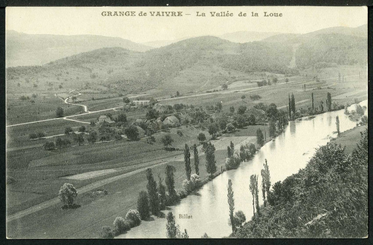 La vallée de la Loue