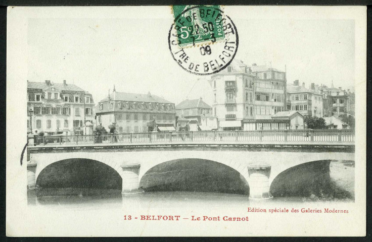 Le pont Carnot