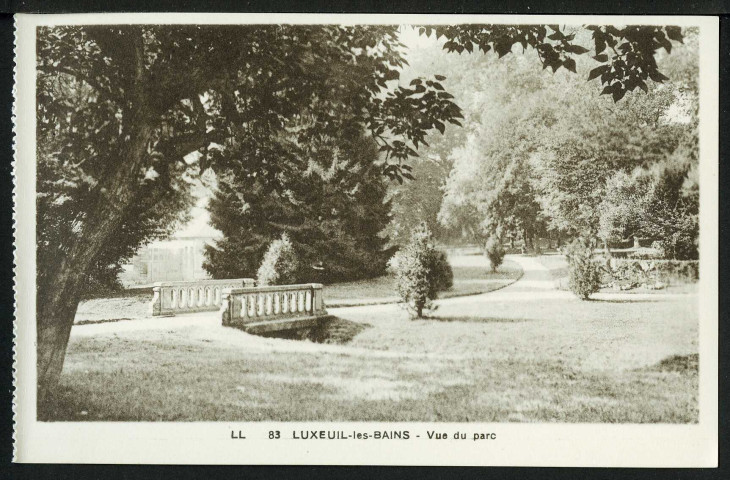 Vue du parc