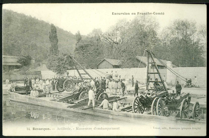 Manoeuvres d'artillerie