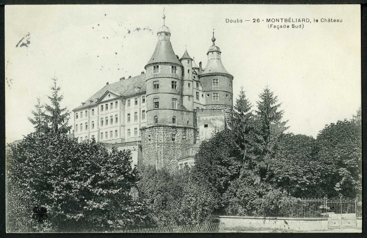 Le château façade sud