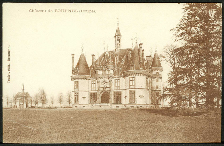 Château de Bournel, vue de face