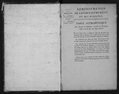 4 mars 1814-27 juillet 1824