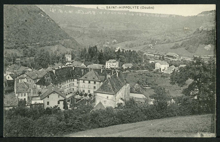 Vue de Saint-Hippolyte