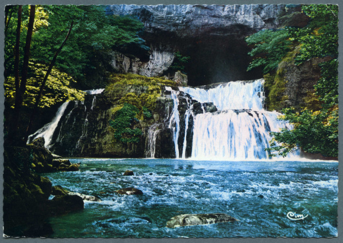 La source du Lizon - la cascade