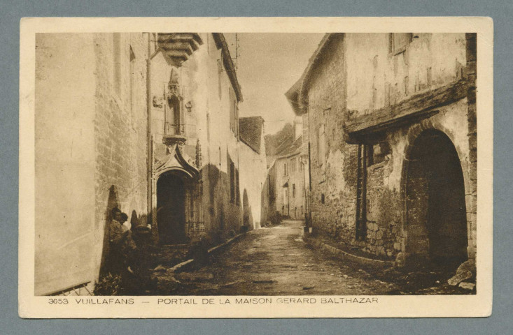 Portail de la maison Gérard Balthazar