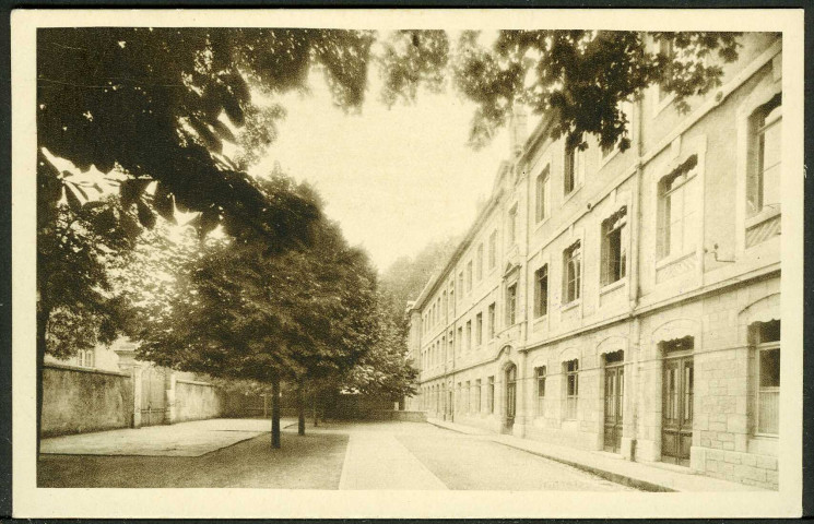 Lycée Pasteur, façade de l'externat