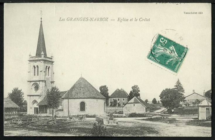 Eglise et le Cretet