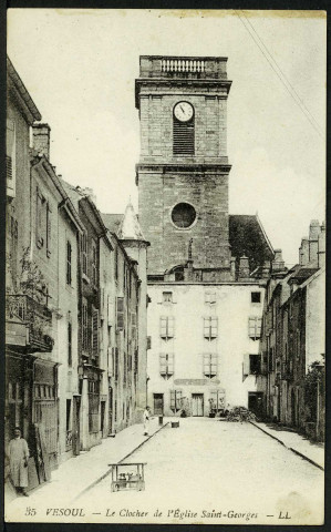 Le clocher de l'église Saint-Georges