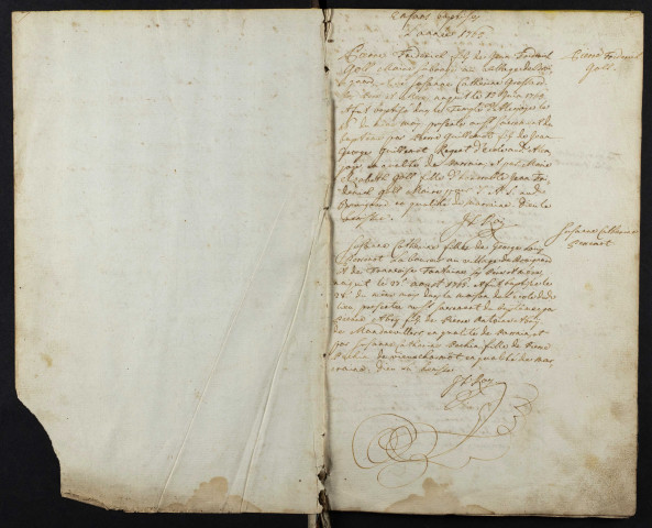 B 1765-1792 (protestants)