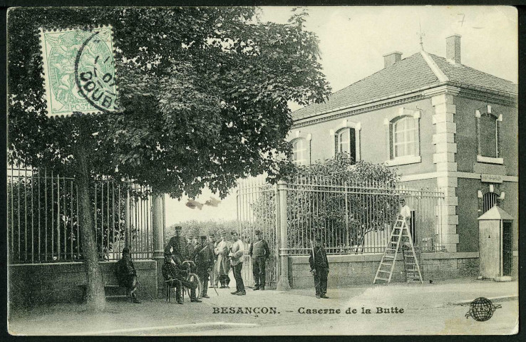 La caserne Brun, entrée