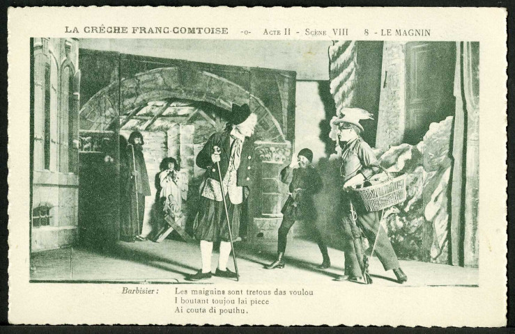 La crèche Franc-Comtoise, la coquette