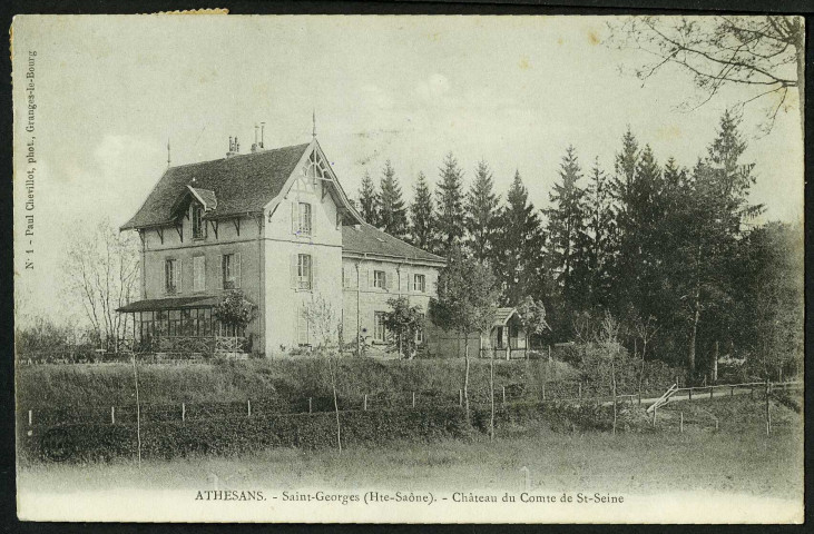 Saint-Georges, château du Comte de Saint-Seine