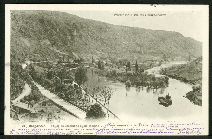 Vallée de Casamène et île Malpas