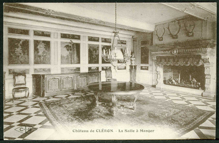 La salle à manger du château