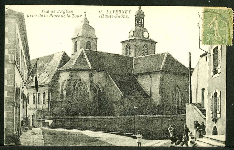 Vue de l'église
