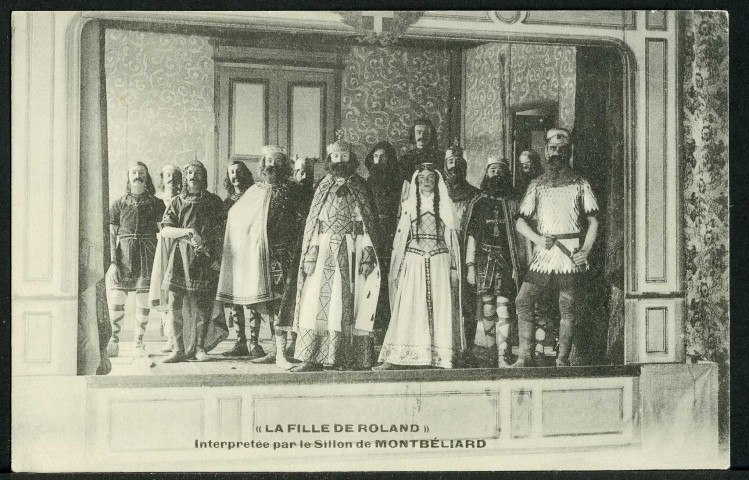 Scène, la fille de Roland