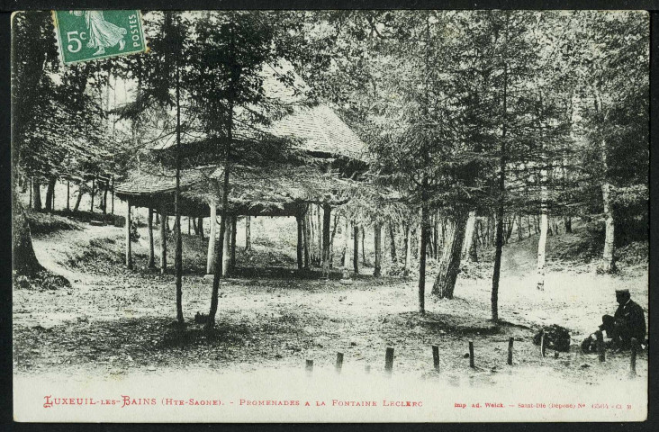 Promenades à la Fontaine Leclerc