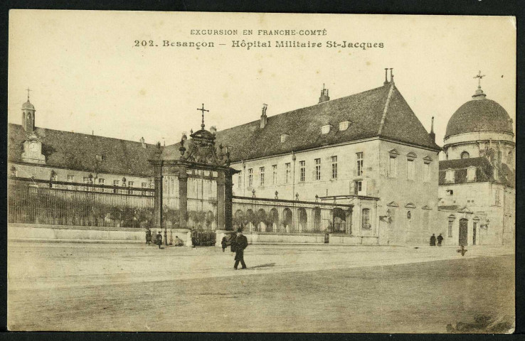Vue générale de l'hôpital Saint-Jacques