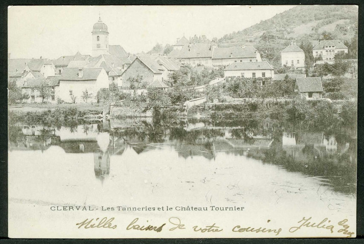Les tanneries et le château Tournier