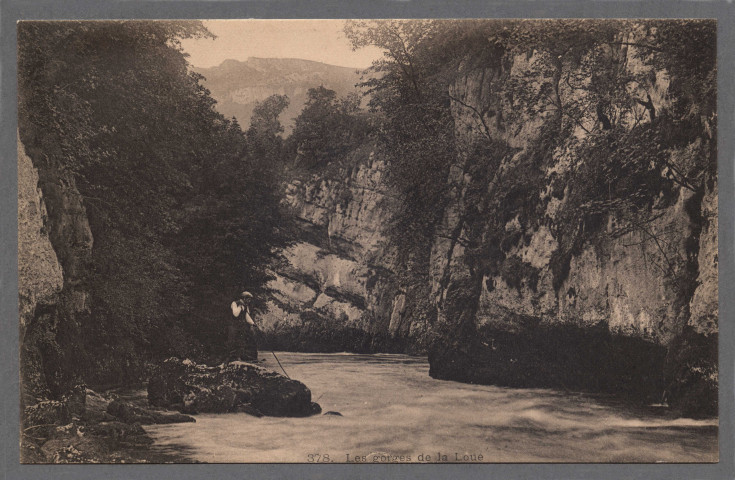 Les gorges de la Loue