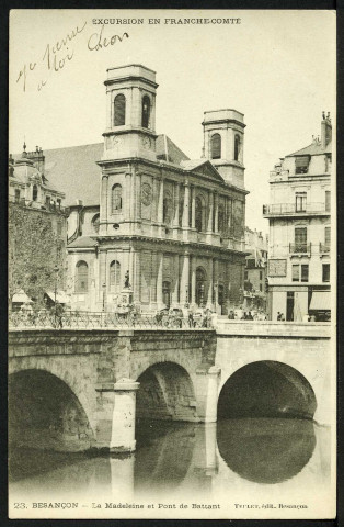 La Madeleine et le pont Battant