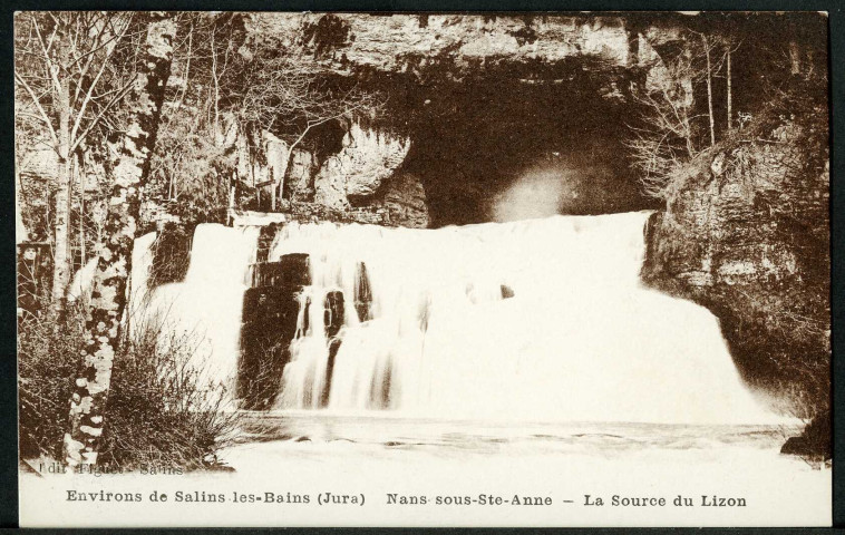La grotte de la source du Lison