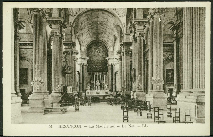 La Madeleine, la nef