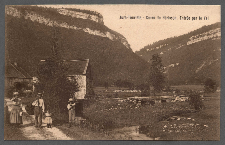 Cours du Hérisson. Entrée par le Val