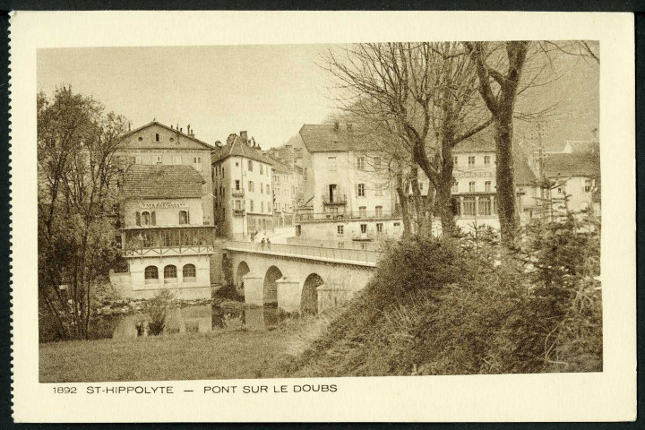 Pont sur le Doubs