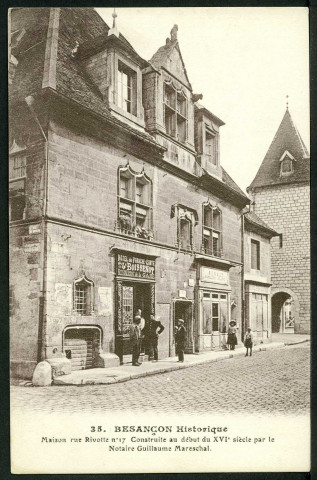 Maison rue Rivotte, n°17, hôtel Mareschal