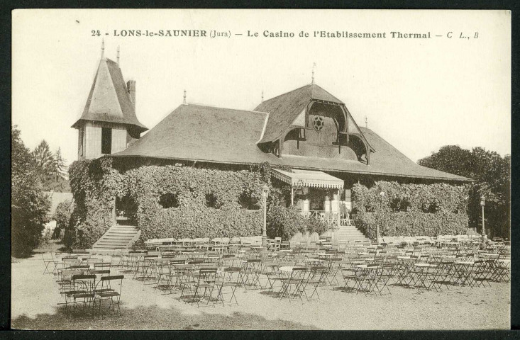 Le casino de l'établissement thermal