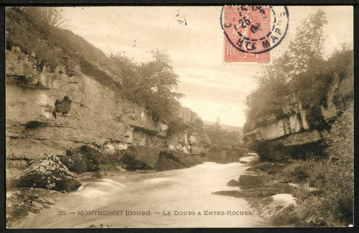 Le Doubs aux Entre-Roches