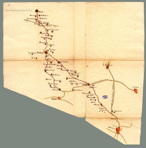 Route de Maîche à Besançon