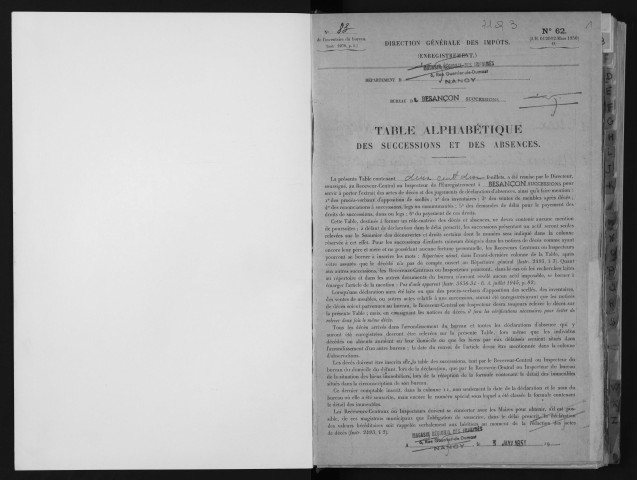 1er avril 1954 - 5 mai 1955