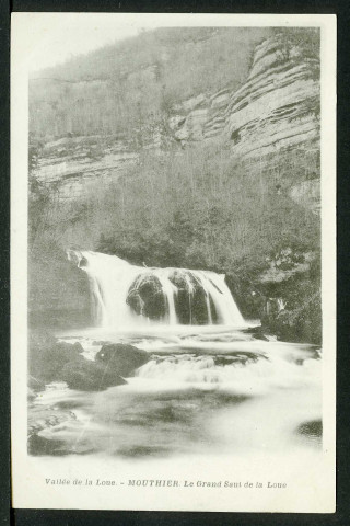 Le grand saut de la Loue