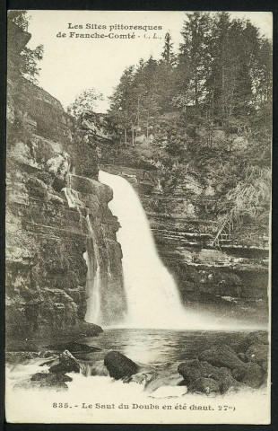 Le Saut du Doubs en été