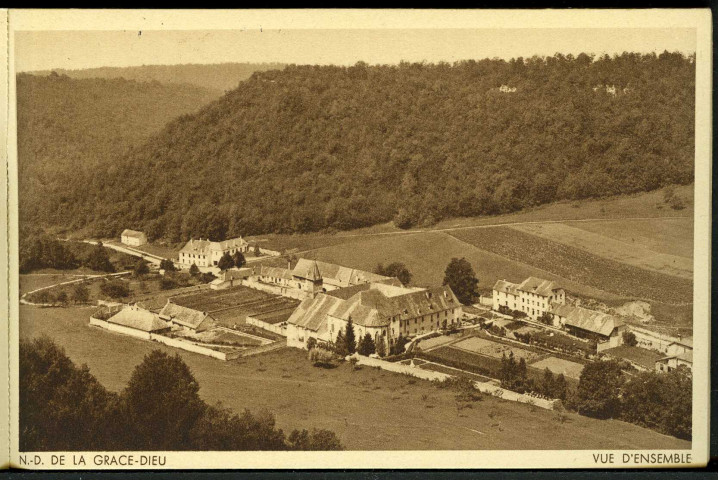Vue de l'abbaye