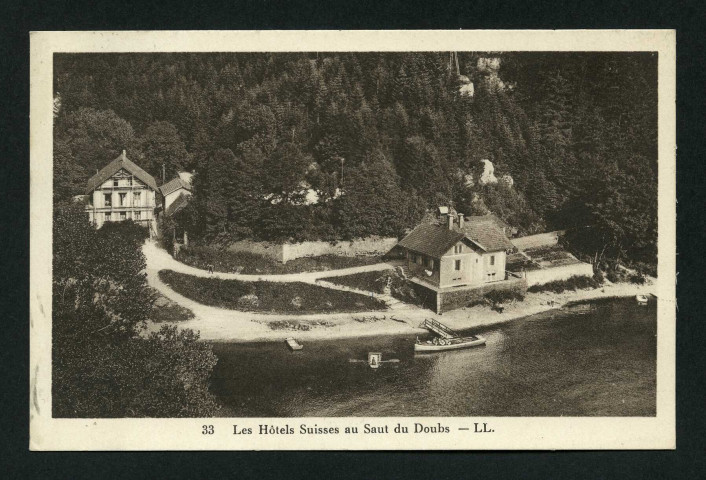 Les hôtels suisses au Saut-du-Doubs
