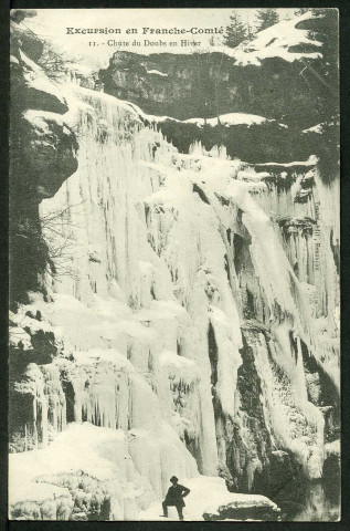 Chute du Doubs en hiver