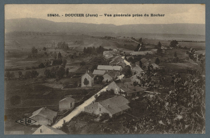 Vue générale prise du Rocher