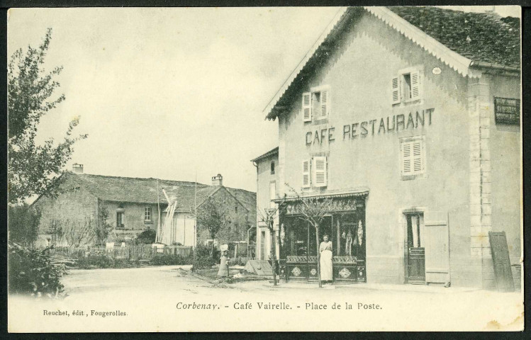 Café Vairelle, place de la Poste