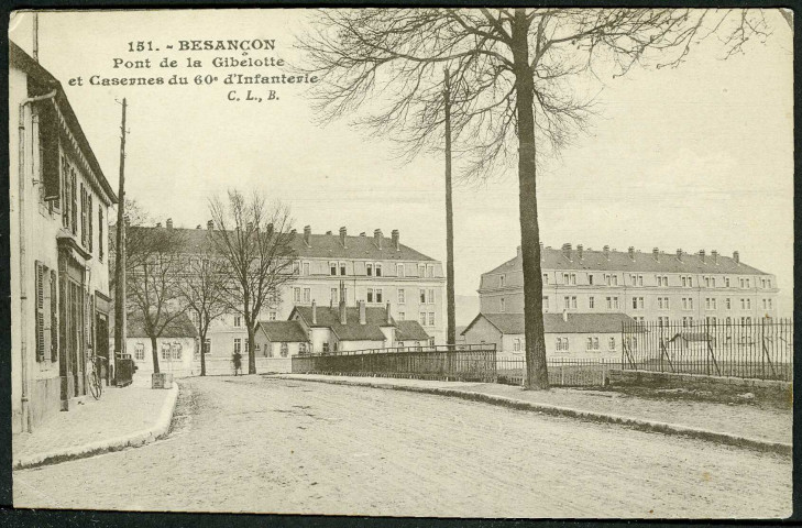 Les casernes du 60e R.I.