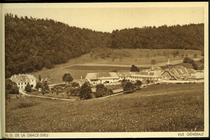 Vue de l'abbaye