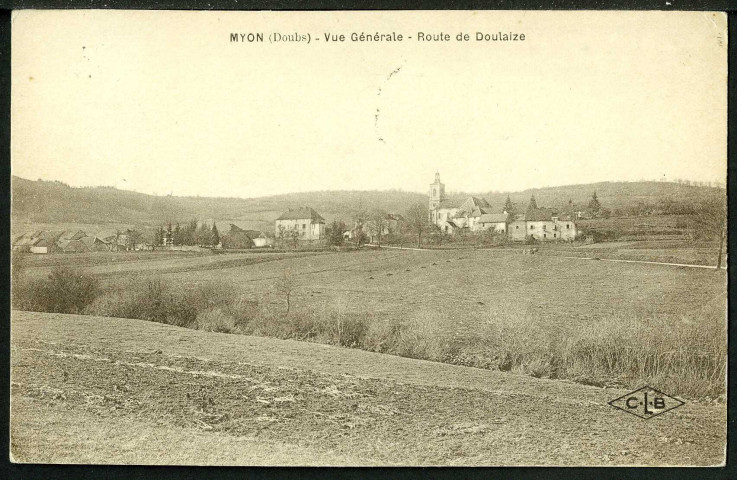 Vue générale route de Doulaize